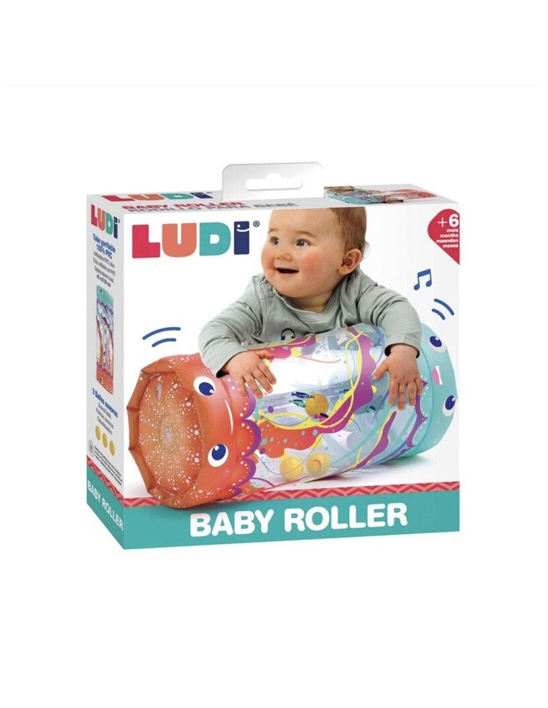LUDI BABY ROLLER MEDUSA - Imagen 3