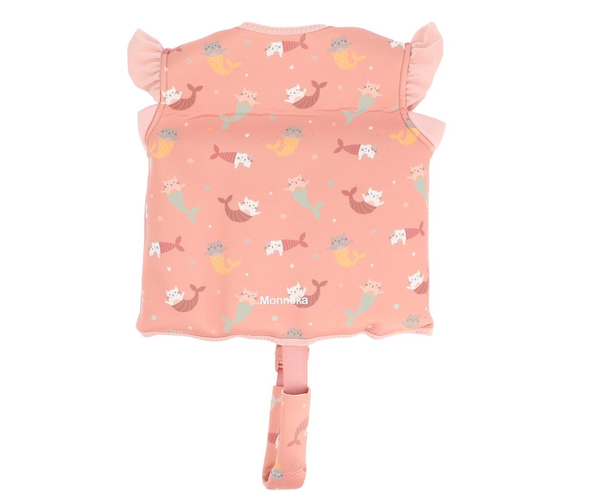 MONNEKA CHALECO FLOTADOR APRENDIZAJE MERMAID CATS TALLA 2-3 AÑOS - Imagen 2