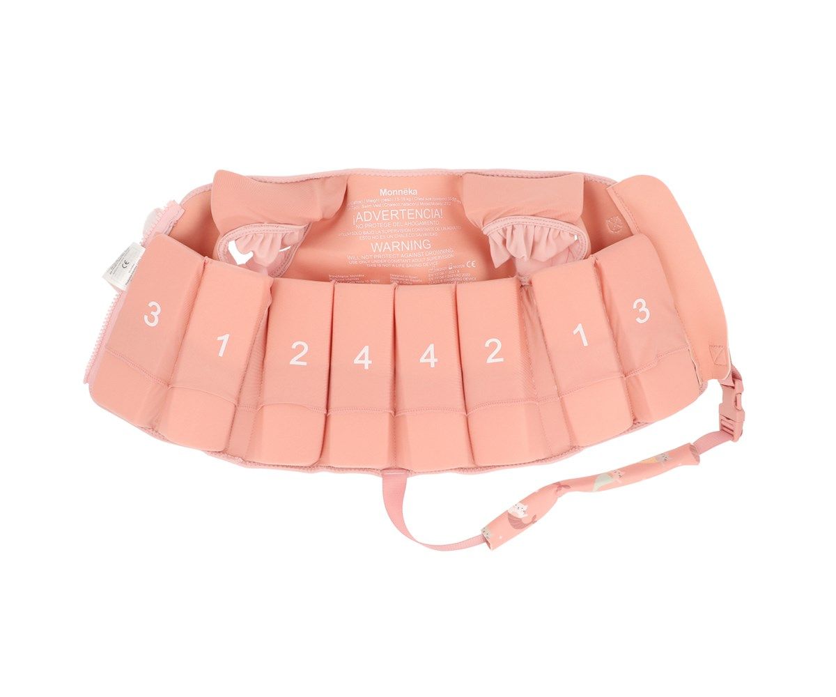 MONNEKA CHALECO FLOTADOR APRENDIZAJE MERMAID CATS TALLA 2-3 AÑOS - Imagen 3