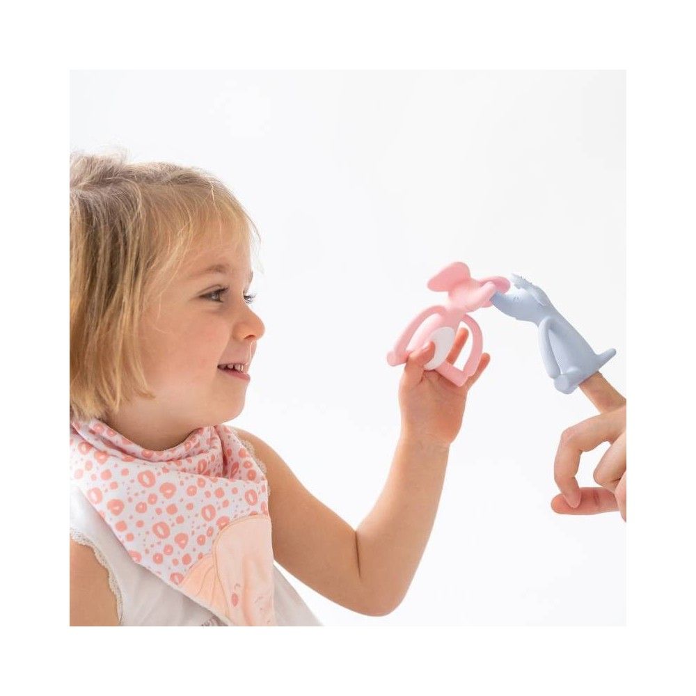SARO MORDEDOR MARIONETA SWEET & FUN ROSA - Imagen 2