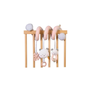 SARO ESPIRAL CON SONAJEROS SWEET & FUN NUDE PINK