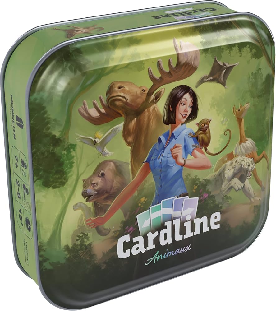 ASMODEE CARDLINE ANIMALES 2