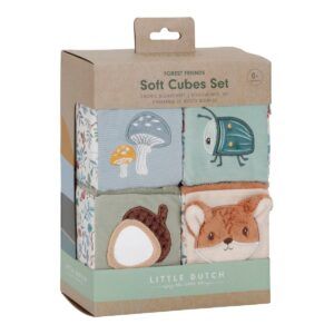 LITTLE DUTCH CUBOS BLANDITOS APILABLES FOREST FRIENDS