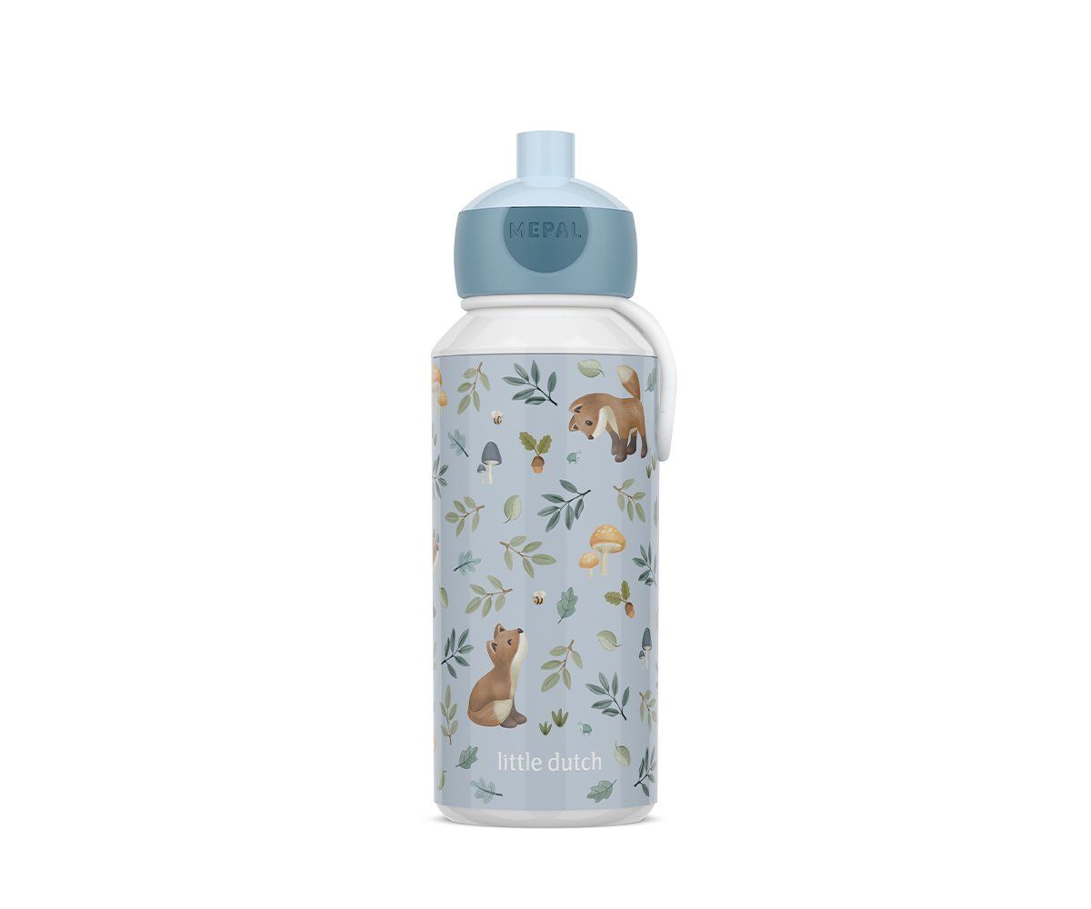 LITTLE DUTCH BOTELLA CAMPUS POP UP 400 ML FOREST FRIENDS