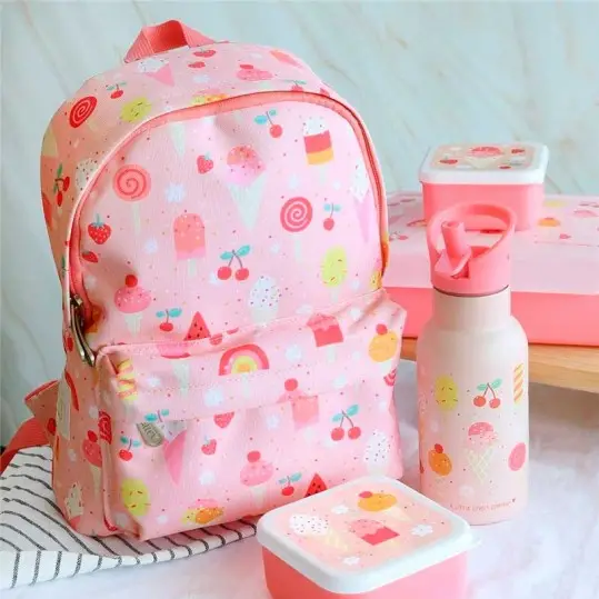 LITTLE LOVELY COMPANY MOCHILA HELADOS - Imagen 2
