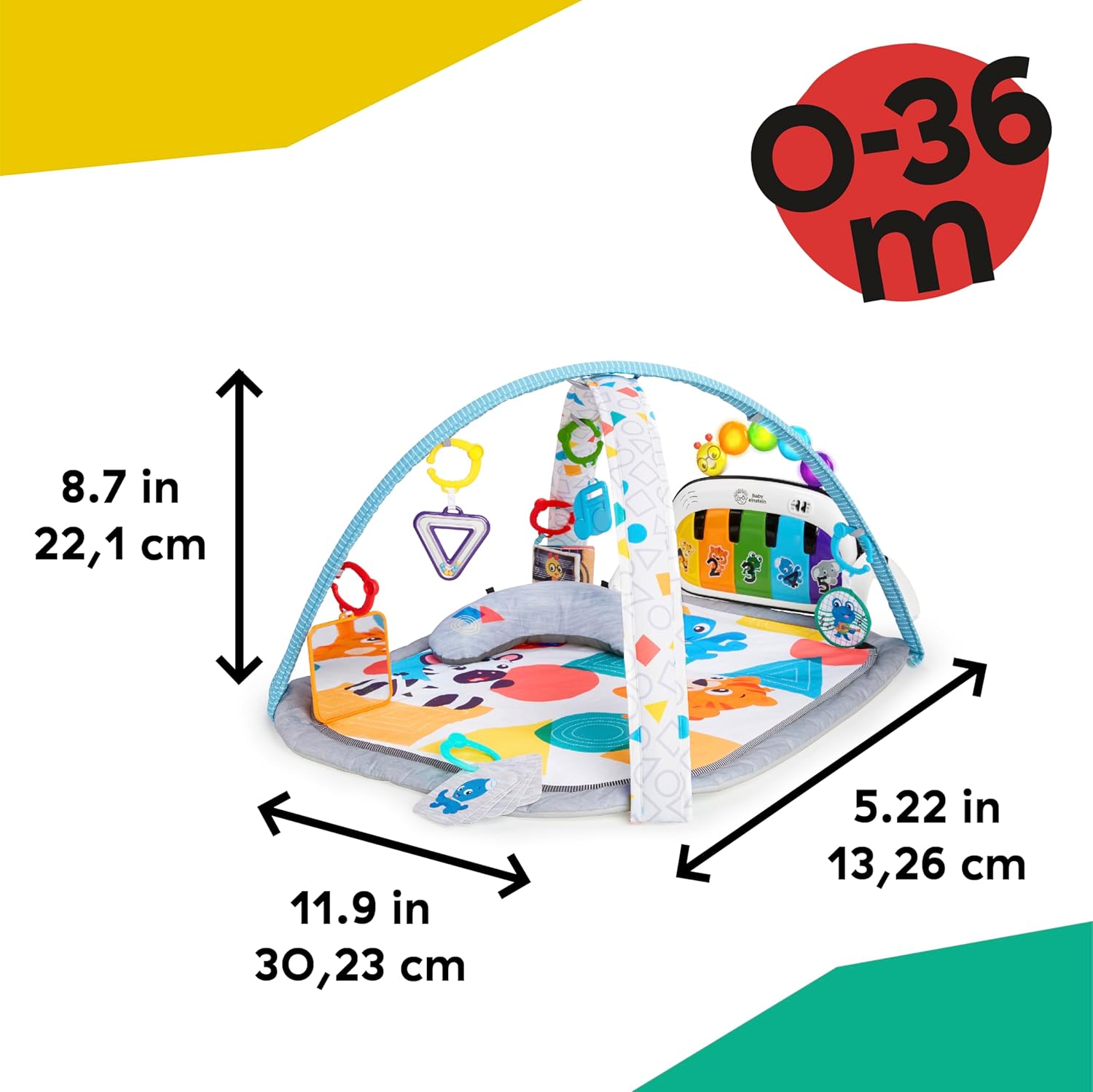 SARO BABY EINSTEIN AREA DE JUEGO 4 EN 1 KICKIN TUNES - Imagen 2