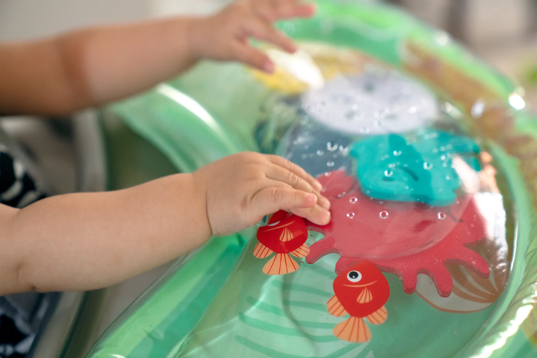 SARO BABY EINSTEIN AREA DE JUEGO SEA FLOOR EXPLORERS 2 EN 1 WATER MAT - Imagen 4