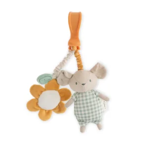 SARO MOUSIE SONAJERO CON PINZA SPRING COTTAGE MIMOSAS