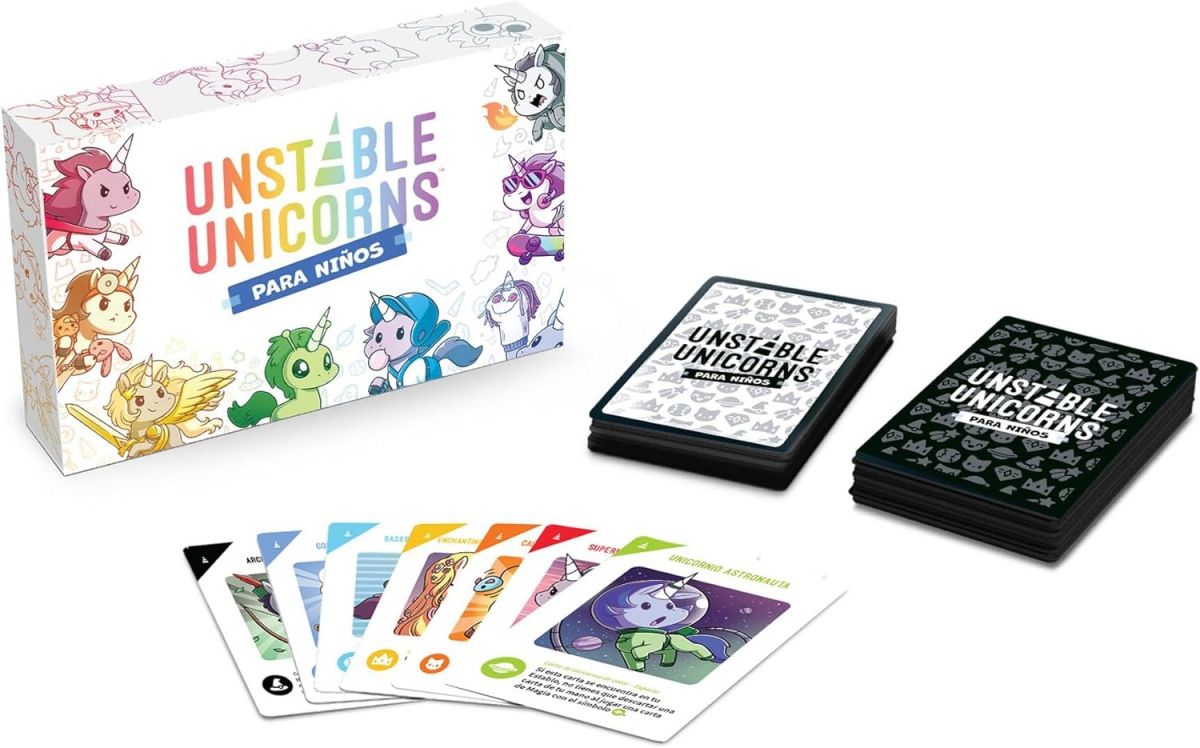 ASMODEE UNSTABLE UNICORNS PARA NIÑOS - Imagen 2