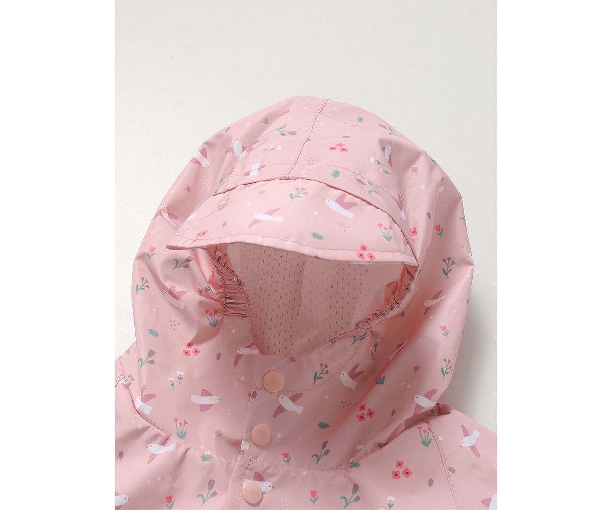 MONNEKA CHUBASQUERO INFANTIL BLOSSOM BIRDS 5-6 AÑOS - Imagen 3
