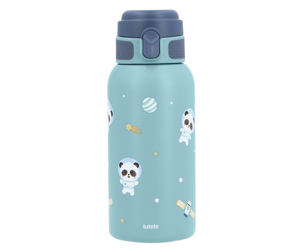 MONNEKA BOTELLA DE ACERO TÉRMICA PANDAS IN SPACE 500ML
