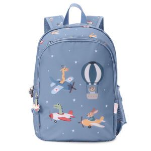 MONNEKA MOCHILA MEDIANA PLANES + LLAVERO
