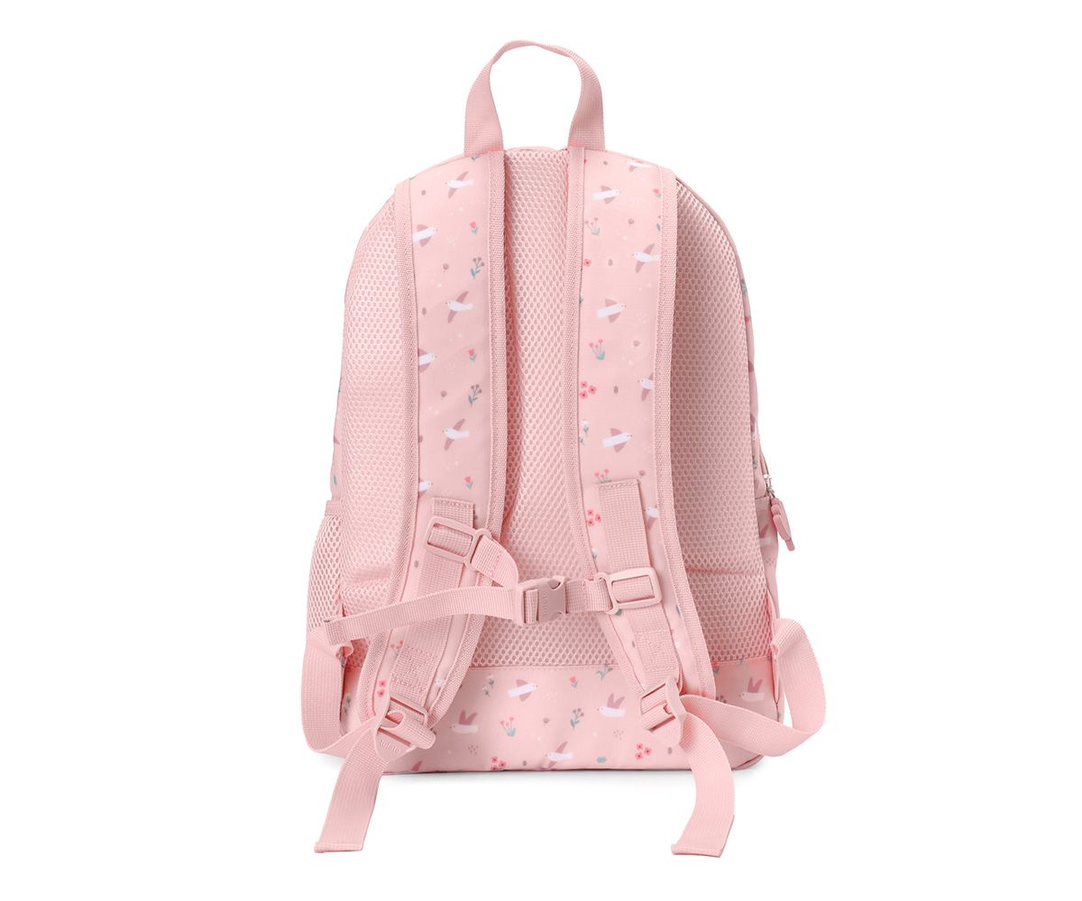 MONNEKA MOCHILA MEDIANA BLOSSOM BIRDS + LLAVERO - Imagen 3
