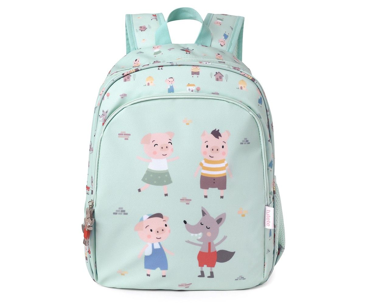 MONNEKA MOCHILA MEDIANA THE THREE LITTLE PIGS