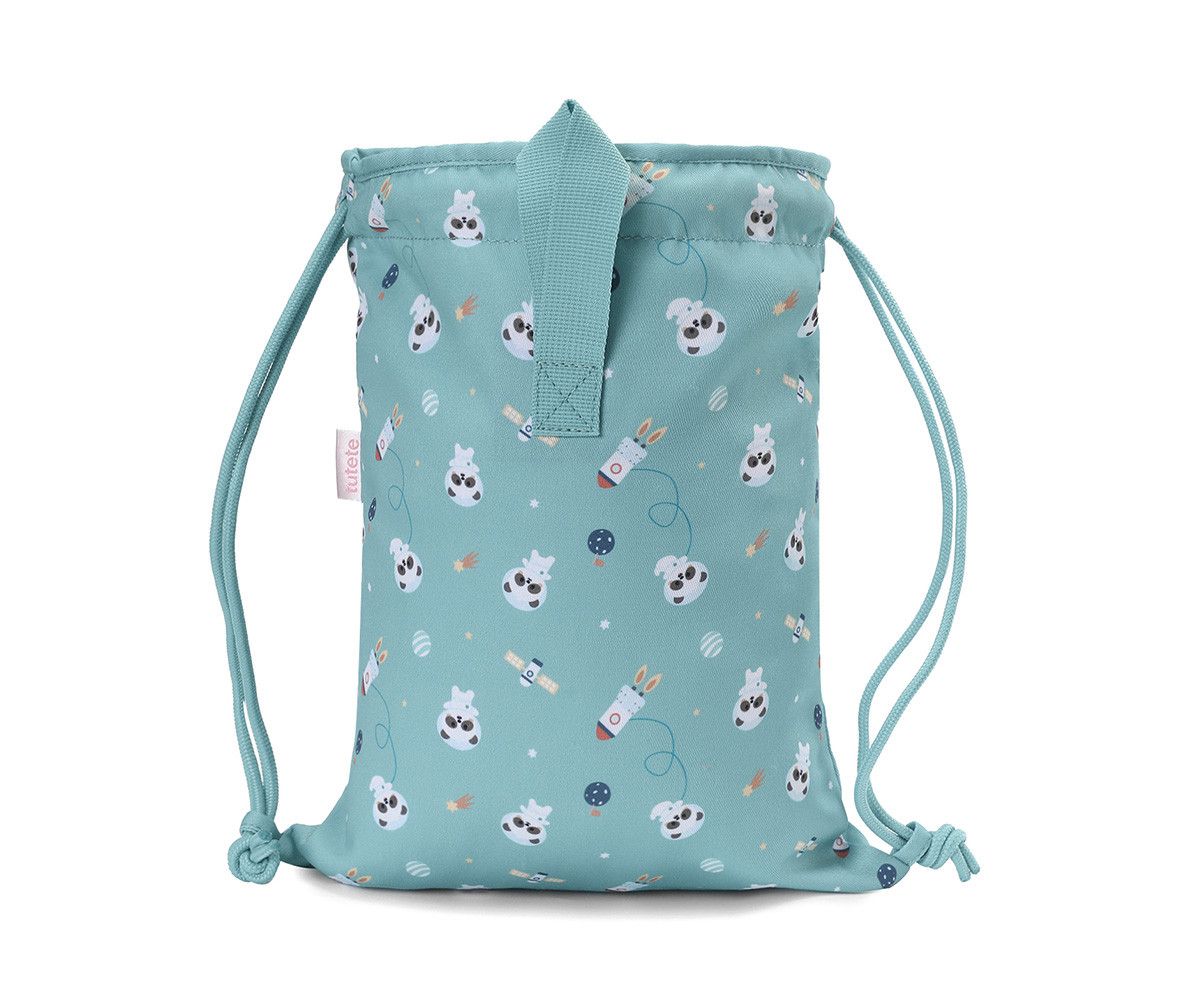 MONNEKA MOCHILA SACO TELA PANDAS IN SPACE - Imagen 2