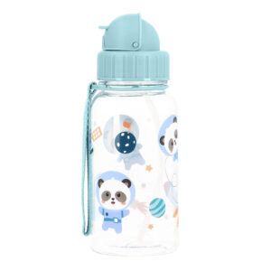 MONNEKA BOTELLA PLÁSTICO PERSONALIZABLE PANDAS IN SPACE 500ML