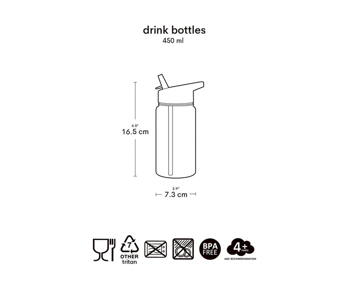 LITTLE LOVELY BOTELLA 450 ML JUNGLA - Imagen 4