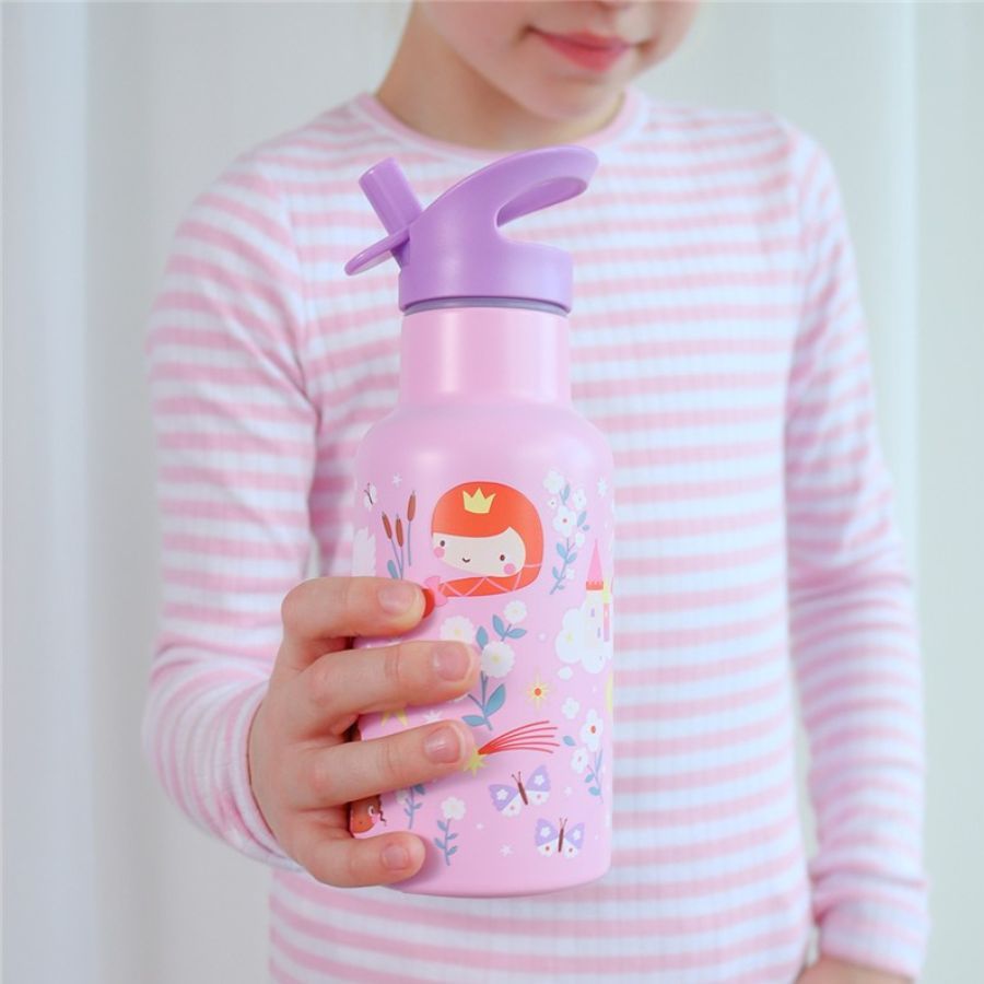 LITTLE LOVELY BOTELLA ACERO PRINCESAS 350 ML - Imagen 3
