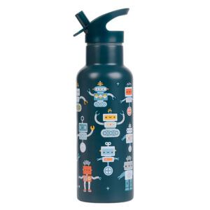LITTLE LOVELY BOTELLA ACERO ROBOTS 500 ML