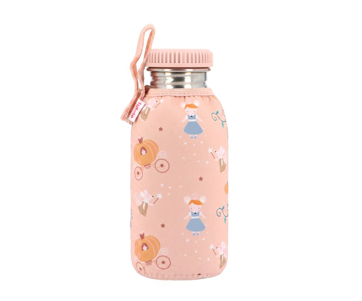MONNEKA BOTELLA ACERO CON FUNDA MOUSE FAIRIES 500ML