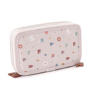 MONNEKA ESTUCHE PLUMIER DOBLE GEOMETRIC NATURE
