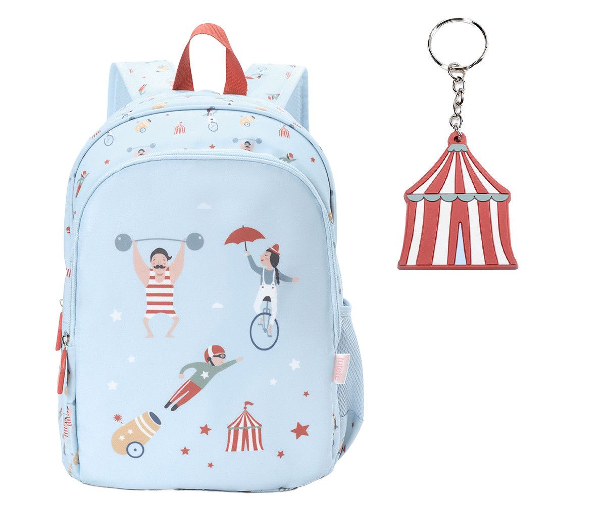 MONNEKA MOCHILA MEDIANA CIRCUS SHOW + LLAVERO