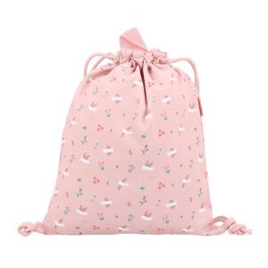 MONNEKA MOCHILA SACO TELA BLOSSOM BIRDS