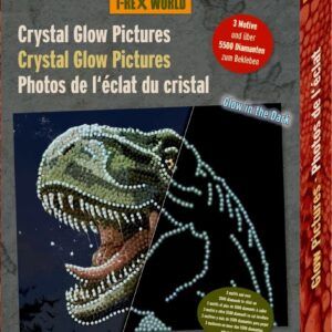 SPIEGELBURG PINTAR CON DIAMANTES FOSFORESCENTES T-REX WORLD