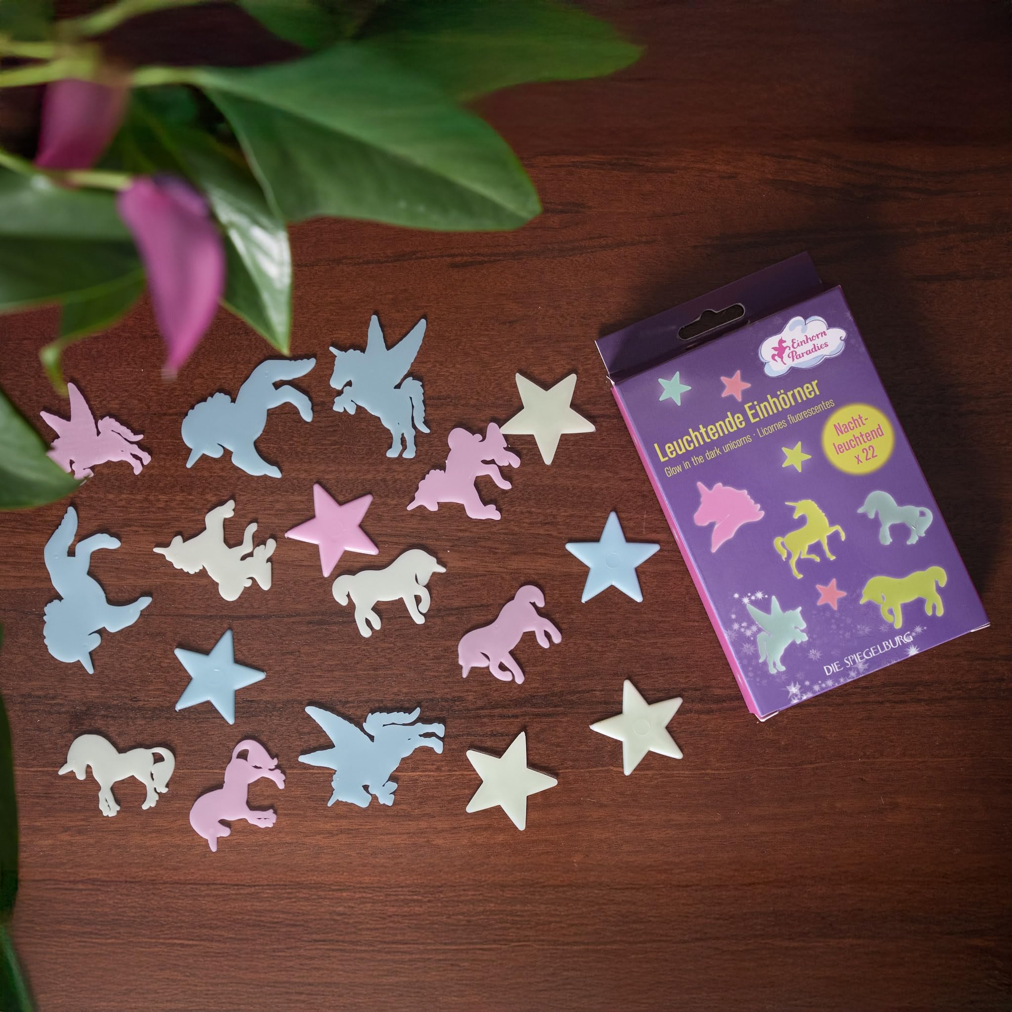 SPIEGELBURG PEGATINAS DE UNICORNIOS FOSFORESCENTES UNICORN PARADISE - Imagen 3