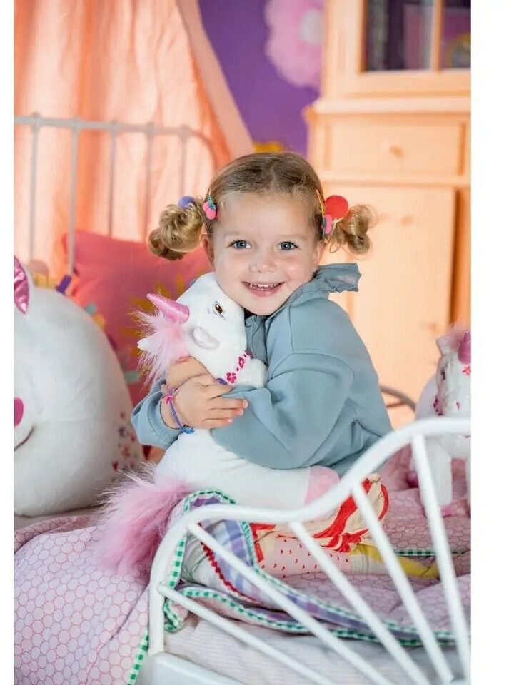 SPIEGELBURG PELUCHE UNICORNIO DE PIE ROSALIE 27 CM PRINCESS LILLIFEE - Imagen 2