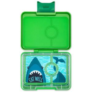 YUMBOX SNACK 3C JURASSIC GREEN SHARK