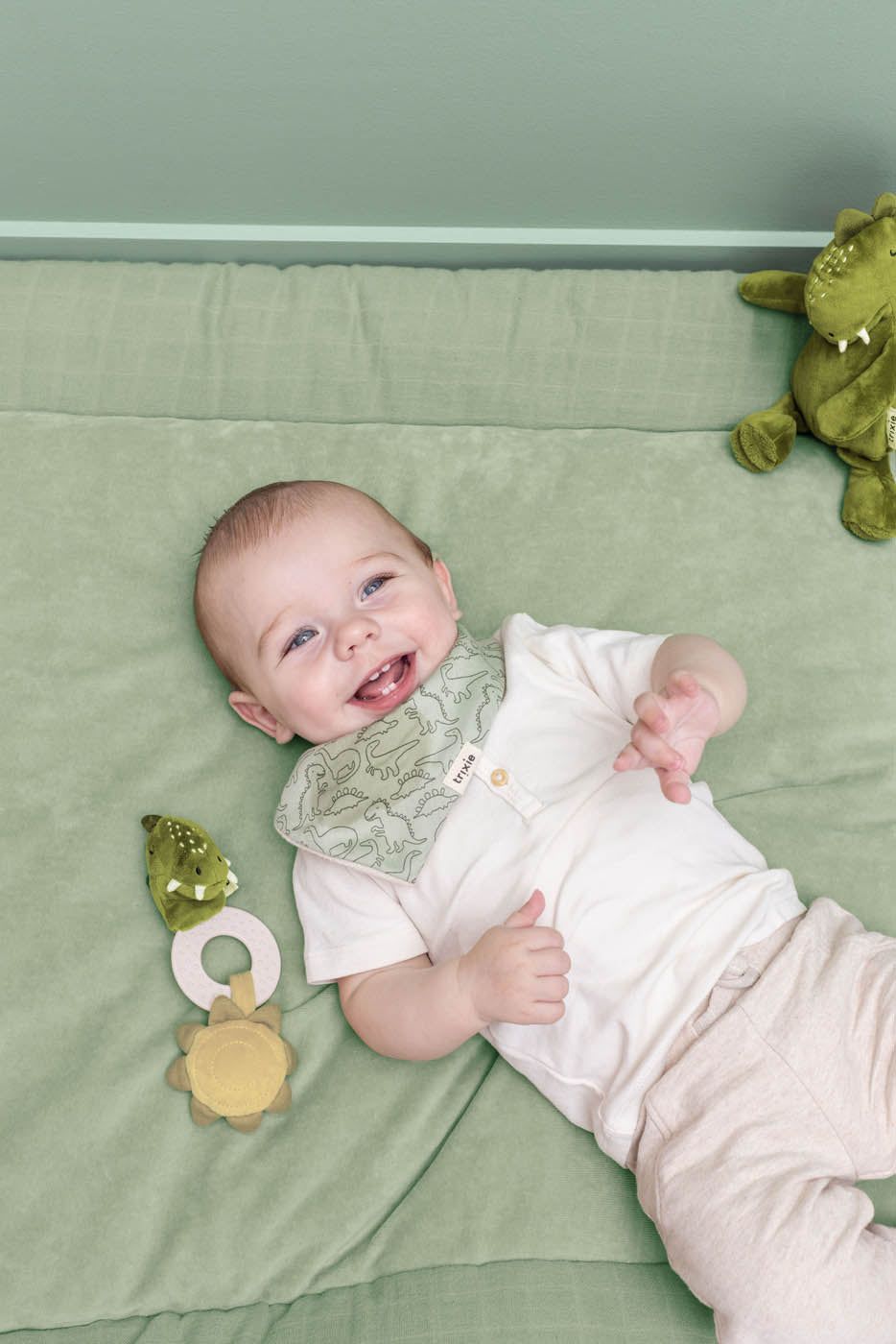 TRIXIE BABERO BANDANA 3 PACK MIX DARING DINO - Imagen 3