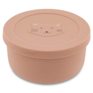 TRIXIE BOTE DE SILICONA PARA SNACKS CON TAPA MRS. CAT