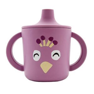TRIXIE SILICONA TAZA PARA BEBER MRS. PEACOCK