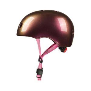MICRO CASCO NEOCHROME ROSA TALLA S LUZ LED