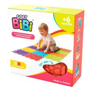 BIBI BALDOSAS SENSORIALES SENSORY MATS 12 PCS