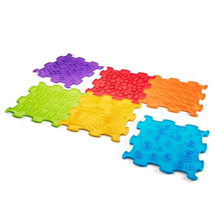 BIBI BALDOSAS SENSORIALES SENSORY MATS 6 PCS - Imagen 2