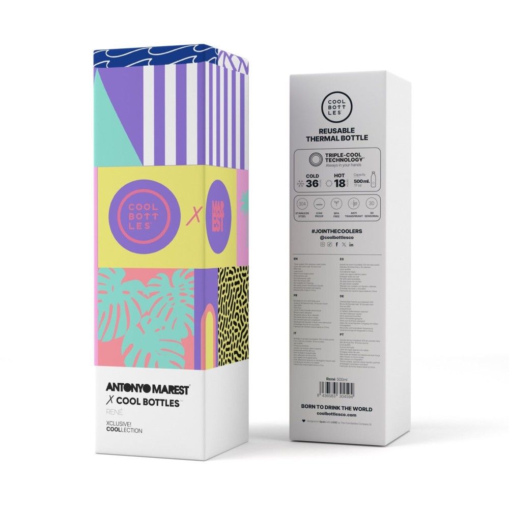COOL BOTTLES THE BOTTLE ANTONYO MAREST RENE 500ML - Imagen 4