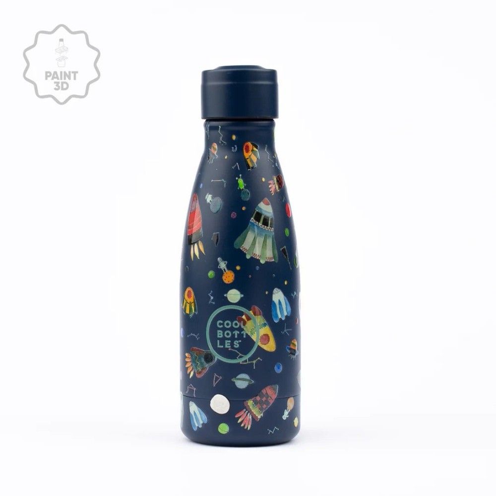 COOL BOTTLES THE KIDS BOTTLE SPACE ROCKETS 260ML