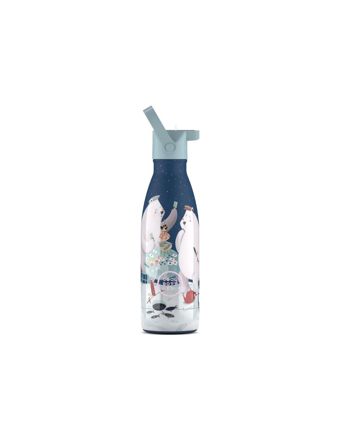 COOL BOTTLES THE KIDS BOTTLE POLAR BEARS 350ML