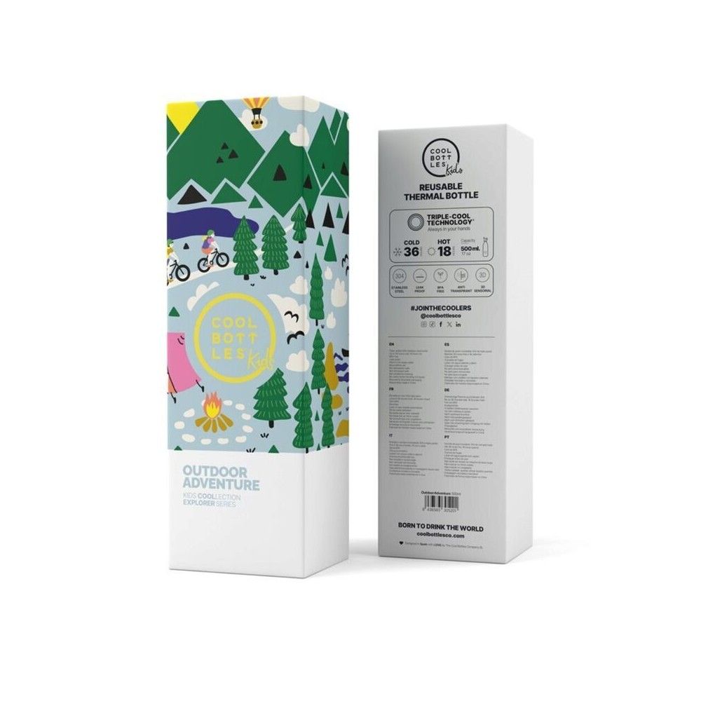 COOL BOTTLES THE KIDS BOTTLE OUTDOOR ADVENTURE 500 ML - Imagen 3
