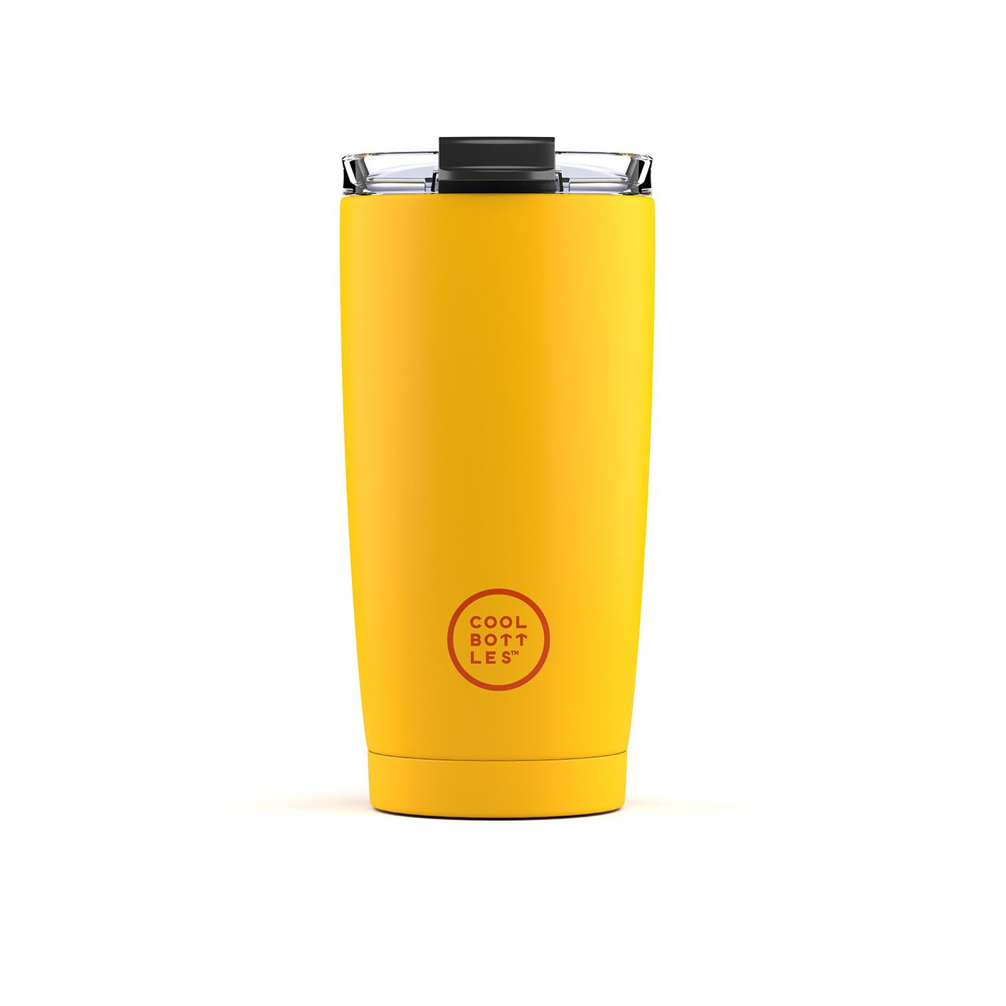 COOL BOTTLES THE TUMBLER VIVID YELLOW 550ML