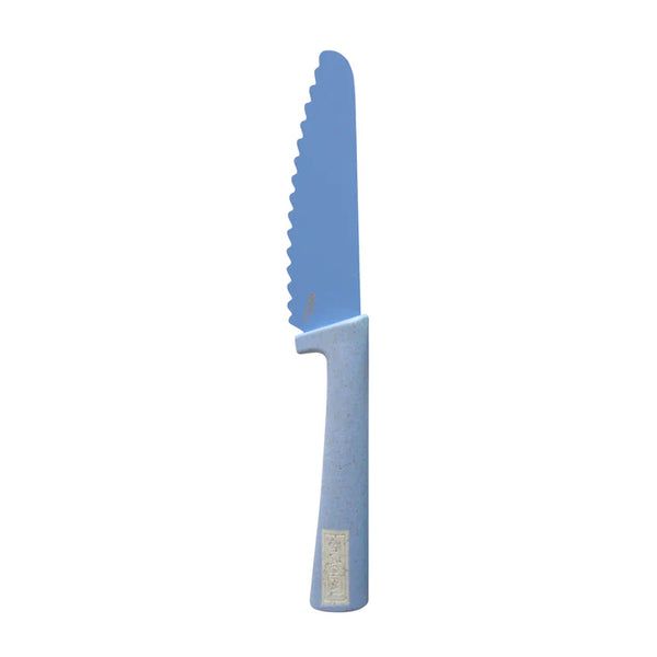 KLYV CUCHILLO CLASSIC SEGURO PARA NIÑOS BLUE CORNFLOWER