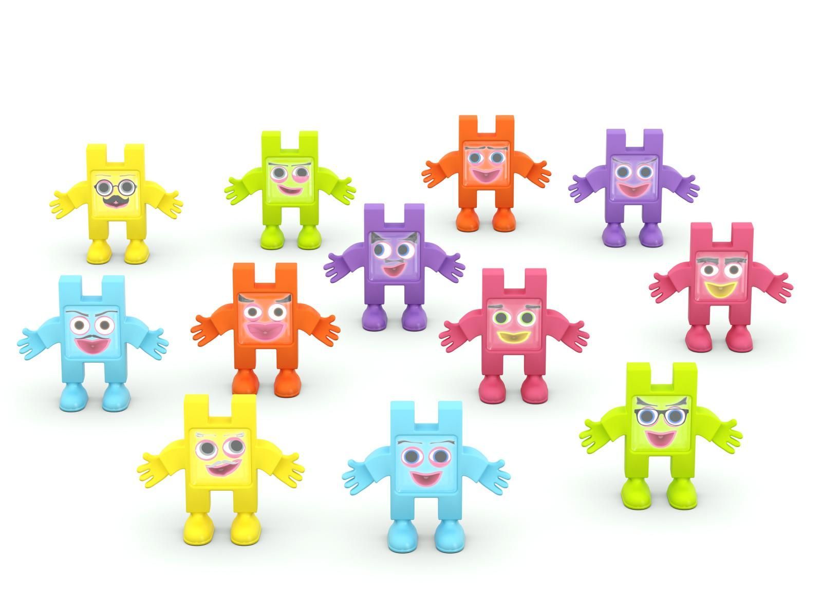 MELI EMOTI HAPPY 12 PCS - Imagen 2