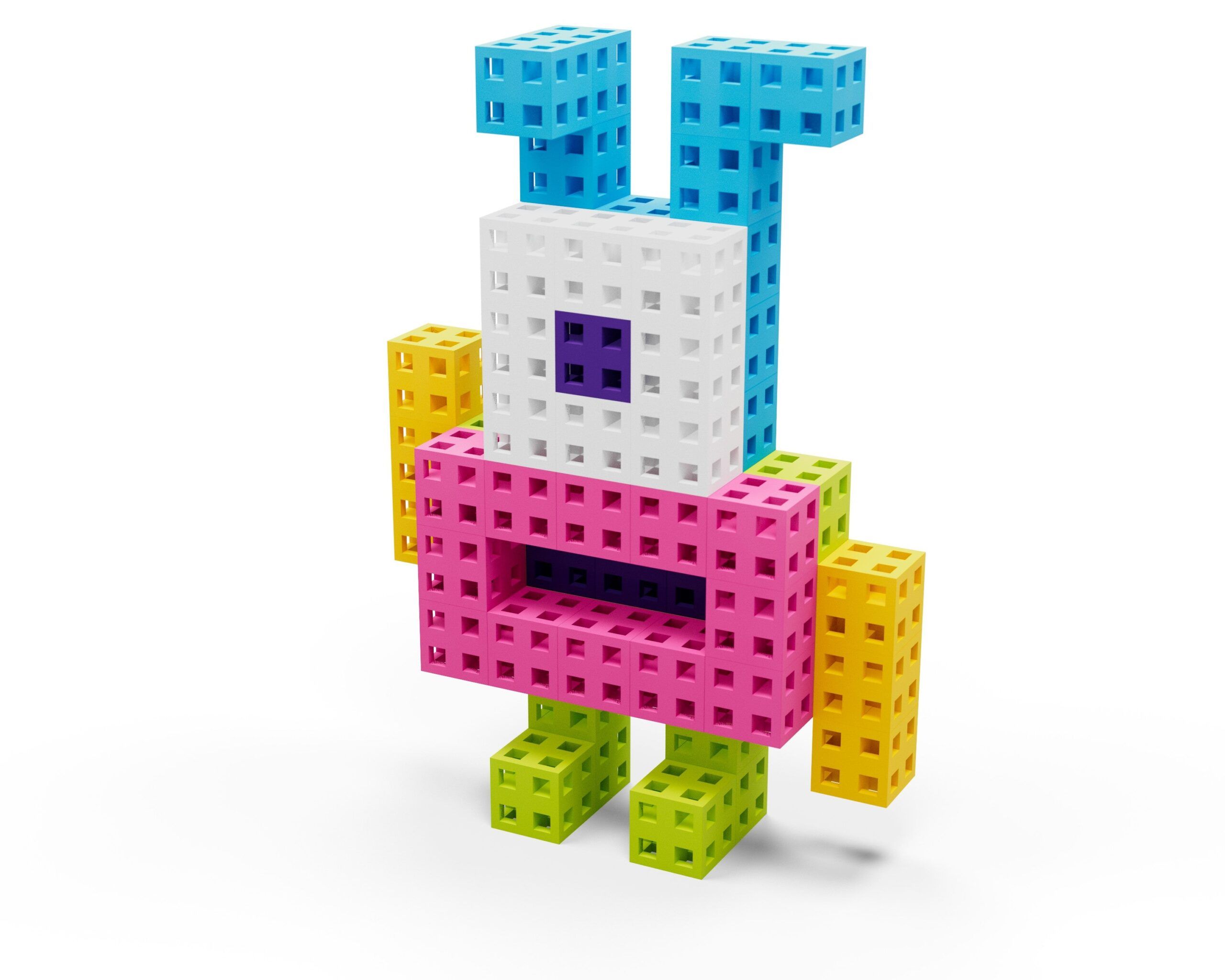 MELI CUBE PASTEL 200 PCS - Imagen 2