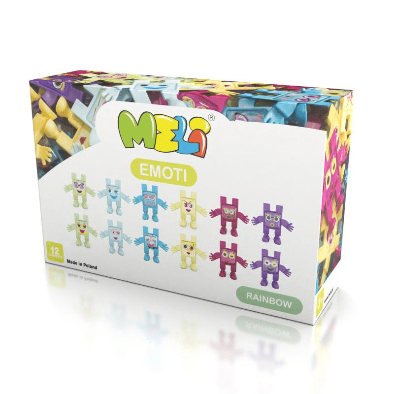 MELI EMOTI RAINBOW 12 PCS