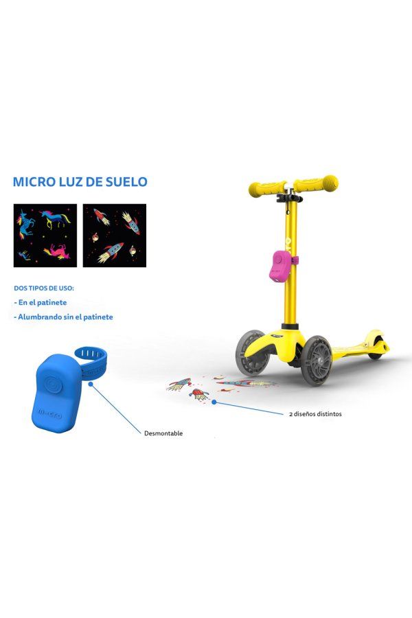 MICRO LUZ LINTERNA PROYECTOR UNICORNIO - Imagen 4