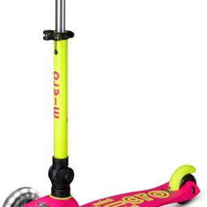 MICRO MINI DELUXE PLEGABLE NEON LED ROSA AMARILLO
