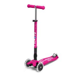MICRO MAXI DELUXE PLEGABLE LED ROSA
