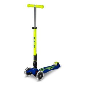 MICRO MAXI DELUXE PLEGABLE NEON LED AZUL-AMARILLO